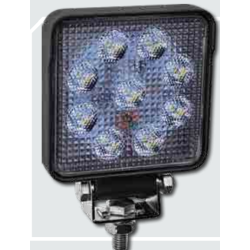 Lampa patrata - Lumina de lucru FLOOD cu 9 LED-uri Lampa patrata - Lumina de lucru FLOOD cu 9 LED-uri